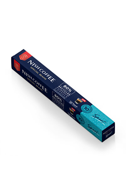 Nish Coffee Kapsül Kahve 10 Sport (Nespresso Uyumlu)-10 Adet