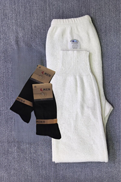 chulfa Γνήσιο μάλλινο κολάν εσώρουχο χοντρό