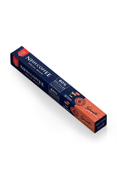 Nish Coffee Kapsül Kahve 4 Smooth (Nespresso Uyumlu)-10 Adet