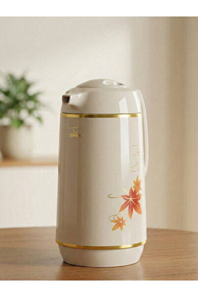 ZOJIRUSHI ترمس أبو فيل ياباني موميجي – 1 لتر – بطانة زجاجية – موديل AHGB-10FM