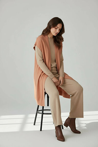 Invee 6765 Knitwear Vest - Onion Peel