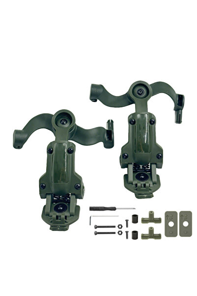 Choice1 محول تركيب سريع لخوذة OPS CORE ARC/Wendy M-LOK من Green OPS CORE ARC/...