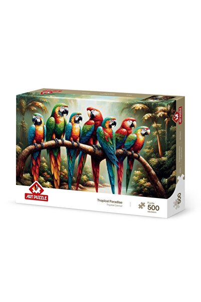 Art Puzzle Tropical Paradise 500 Piece Puzzle