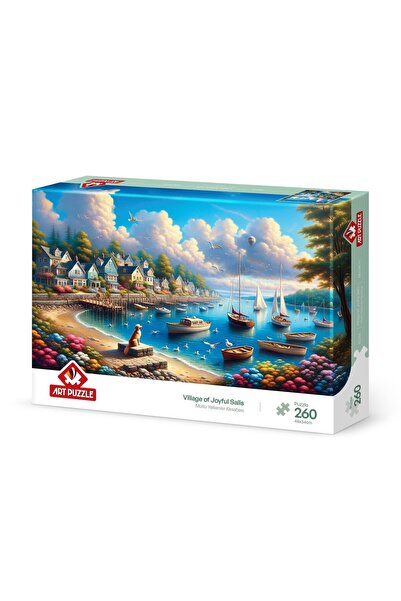 Art Puzzle لغز مدينة المراكب السعيدة 260 قطعة