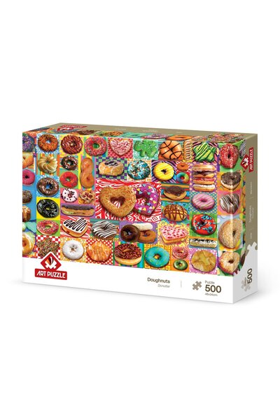 Art Puzzle 500 Piece Donuts Puzzle