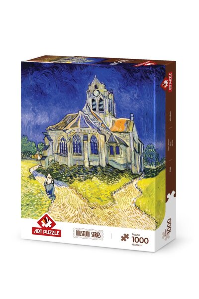 Art Puzzle Vincent Van Gogh 1000 Piece Church Puzzle