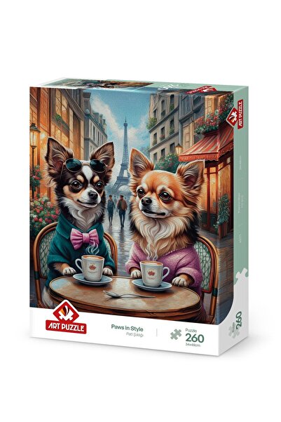 Art Puzzle Paw Elegance 260 Piece Puzzle