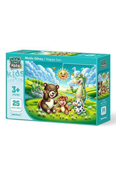 Art Puzzle لغز Art Child Happy Sun المكون من 25 قطعة