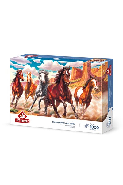 Art Puzzle لغز أربعة في الوادي مكون من 1000 قطعة
