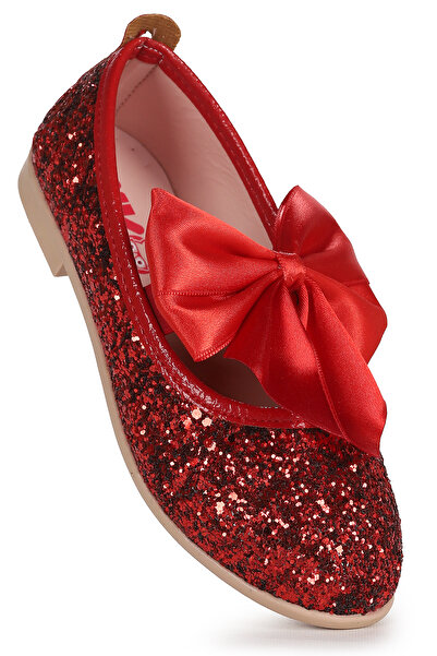 Kiko Kids Pantofi de balerină pentru fete Tari Broken Glass Bow elastic