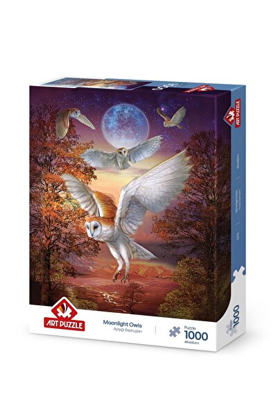 Art Puzzle Ayışığı Baykuşları 1000 Parça Puzzle