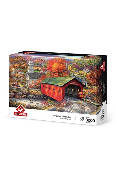 Art Puzzle Tatlı Hayat Köprüsü 3000 Parça Puzzle