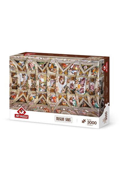Art Puzzle Sistina Şapeli 3000 Parça Puzzle