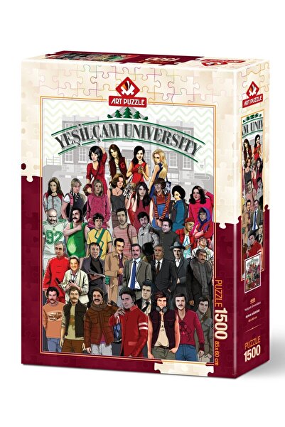 Art Puzzle Yeşilçam Üniversitesi 1500 Parça Puzzle
