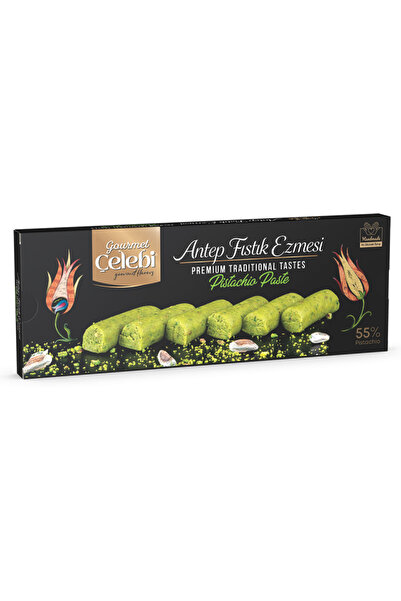 gourmet çelebi Antep Fıstık Ezmesi 200 Gr. (SARGILI) - Gerçek Sargılı Antep F...
