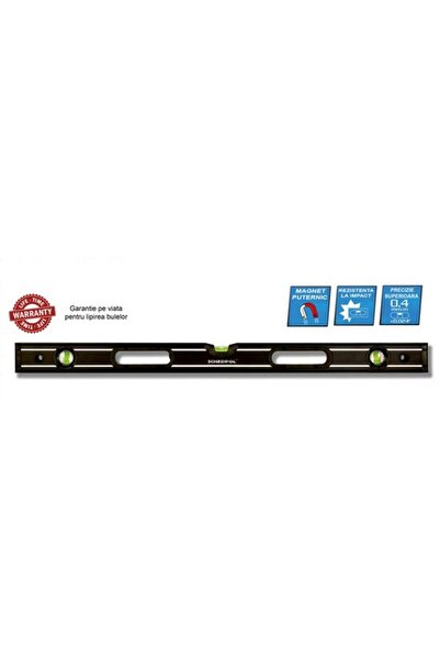 schedpol Nivela MAX PROFESIONAL magnetica 3 bule 100cm