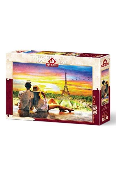 Art Puzzle Günbatımında Romantizm 1500 Parça Puzzle