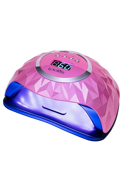 LUXORISE Lampă UV LED pentru unghii 220W EclatDiamond PRO - LUXORISE, Roz Laser
