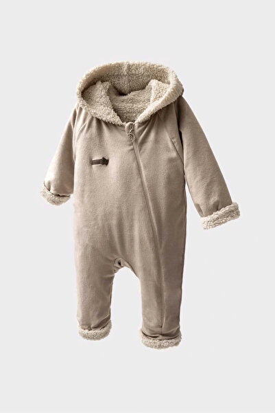 BİGÜMEX Welsoft Velvet Jumpsuit Coat Baby-Child