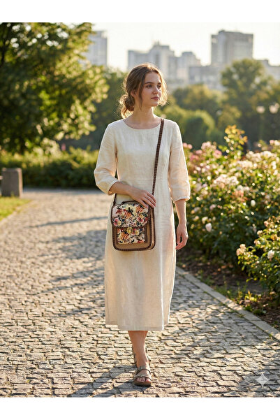 STAMBOUL El Yapımı Otantik Desenli Kadın Omuz ve El Çantası - Vintage Postacı...