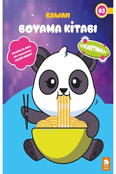 Eksik Parça Yayınları Kawaii Boyama Kitabı 3