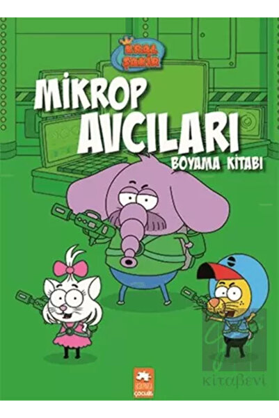 Eksik Parça Yayınları Kral Şakir Mikrop Avcıları Boyama Kitabı