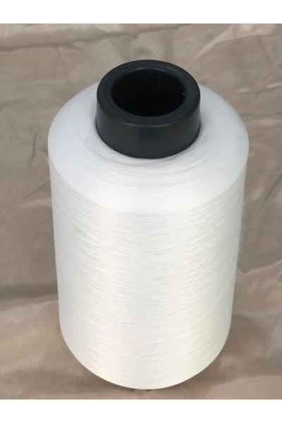 MUZ İP Ață Overlock marca Muzip albă