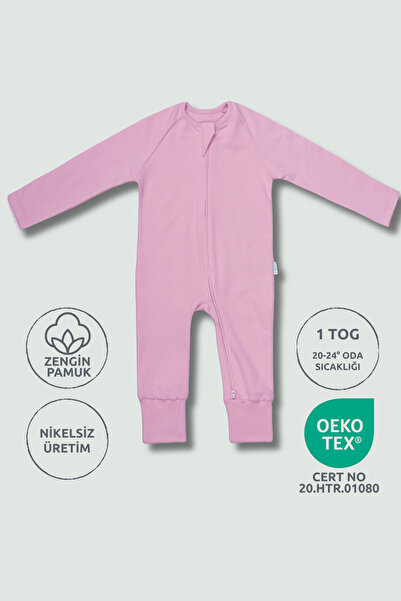 Zuppers 1 Tog Sleeping Bag with Children's Booties - Roza