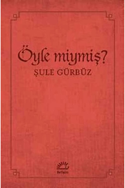 İletişim Yayınları Öyle Miymiş