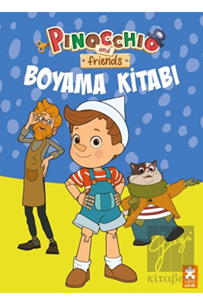 Eksik Parça Yayınları بينوكيو والأصدقاء - كتاب التلوين 3