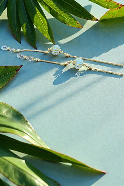 SAVETTE Glasses Chain Decorative Motif Stone Gift Accessory Glasses Strap