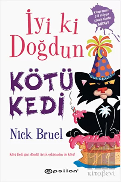 Epsilon Yayınevi Iyi Ki Doğdun Kötü Kedi (ciltli)