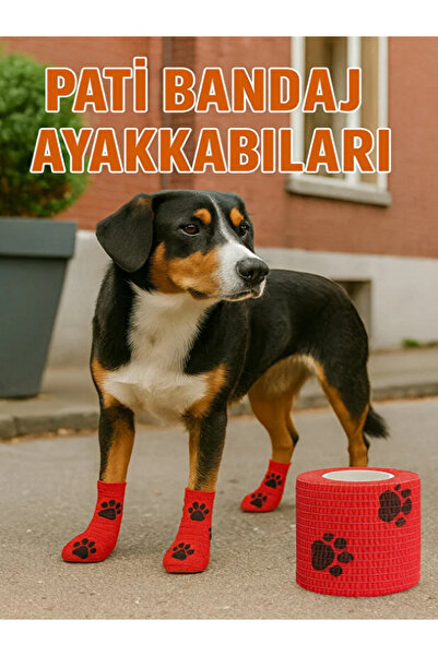 Bunyon Pati Desenli Kendinden Yapışkanlı Elastik Bandaj Parmak Bilek Koruyucu...