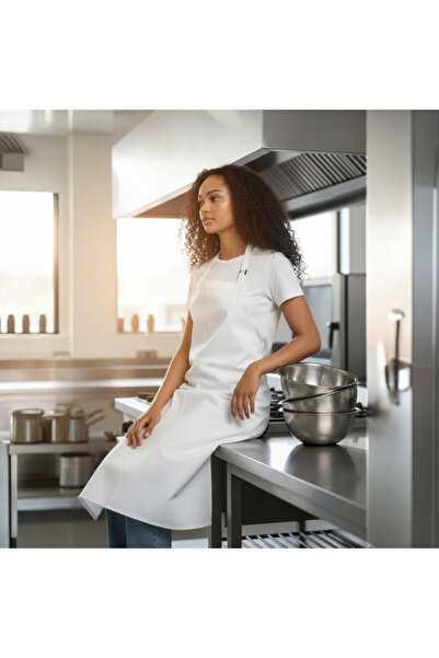 Dinçer Atakan İş Elbiseleri Waterproof Hanging Dishwashing Apron