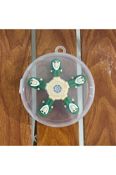 Choice لعبة سبينر فضية إيطالية من التنجستن، لعبة دوارة يدوية مشوهة مضادة للتو...