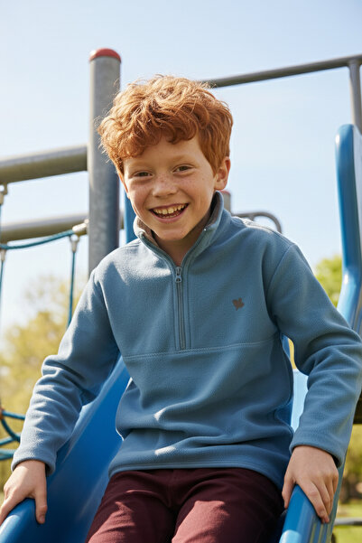 Lela لينة محكم انغلق الوقوف طوق الشتاء الصوف للجنسين الأطفال الصوف 5905002