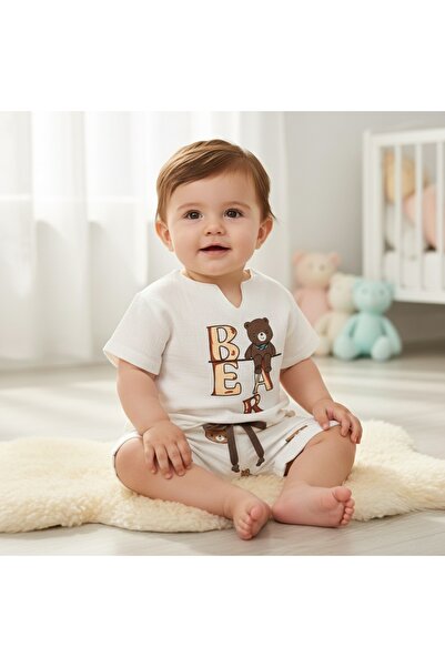 CANCUNO Baby Boy 100% Muslin Cotton Set of 2 - Breathable Fabric