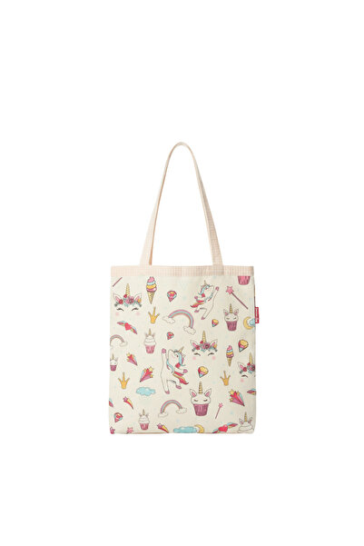 Baghashtag Cute Horned Horse Printed Tote Bag