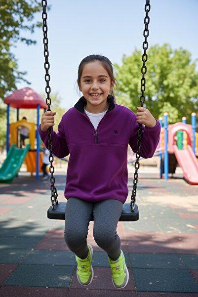 Lela لينة محكم انغلق الوقوف طوق الشتاء الصوف للجنسين الأطفال الصوف 5905002