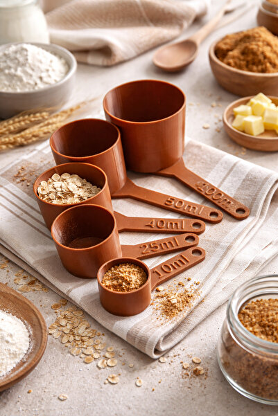 Gonulella 5-Piece Measuring Spoon Set 10Ml/25Ml/40Ml/50Ml/100Ml (5 Pieces)