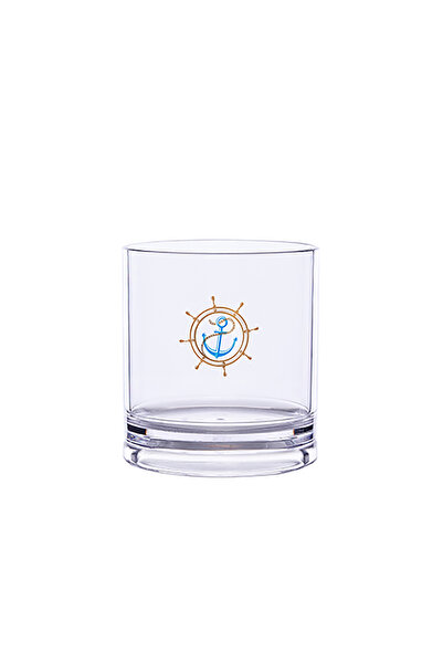 Sherenna BytheSea Marin Armalı Kırılmaz Viski Bardağı, 6'lı Set
