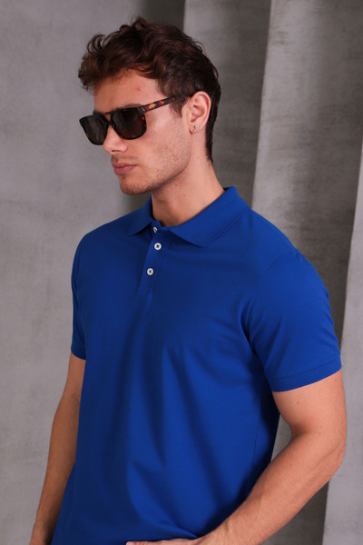 COTTONLAB Tricou pentru bărbați, slim-fit, din bumbac, moale, respirabil, făr...