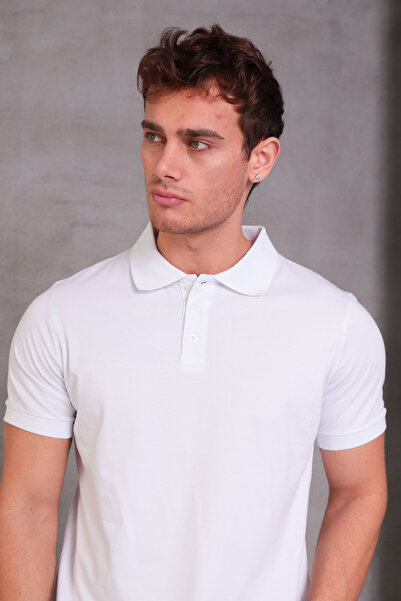 COTTONLAB Tricou pentru bărbați, slim fit, din bumbac, cu textura moale, țesă...