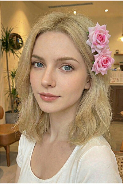 Massaltay 2 Adet Kadife Güllü Toka – Zarif ve Şık, Günlük ve Özel Kullanım İçin