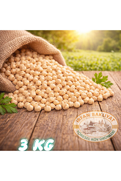 irfan bakliyat Nohut Köy Mahsulu Yerli 3 Kg