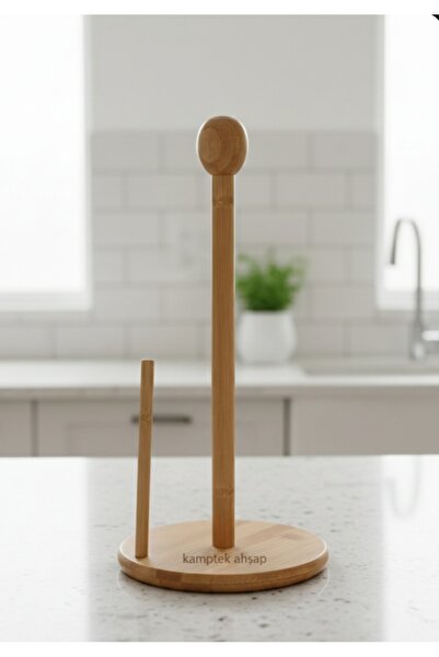 camp one Θήκη για πετσέτες κουζίνας από μπαμπού, τετράγωνη, διακοσμητική, από...