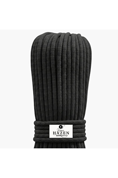 Hazen Home Snur din bumbac 4-5 mm 500 grame / 45-50 m pentru realizarea de co...