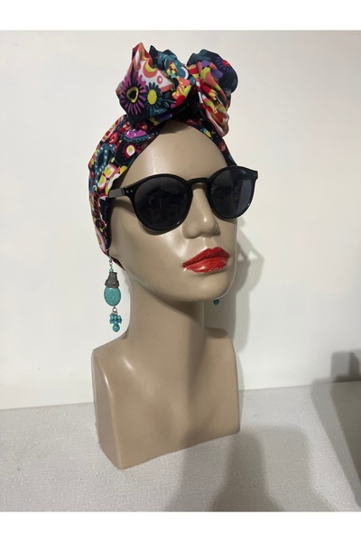 oben hobi Wire Inside Bandana Hair Accessory Women's Cloth Buckle