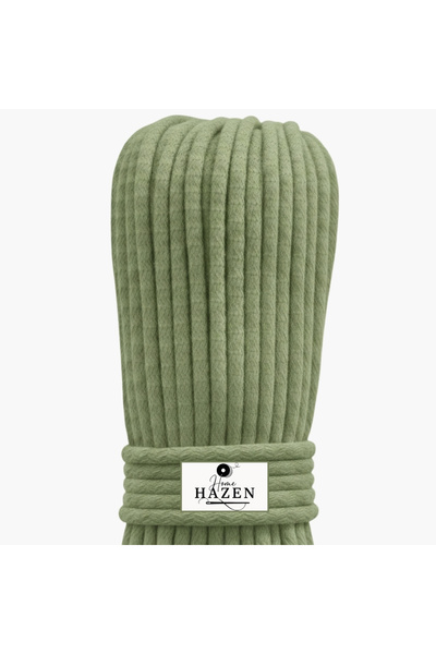 Hazen Home Kordon Ip Pamuklu 4-5 Mm 500 gram / 45-50 M Sepet, Supla, Çanta Ya...