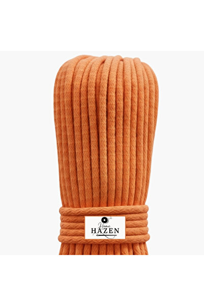 Hazen Home Snur din bumbac 4-5 mm 500 grame / 45-50 m pentru realizarea coșur...